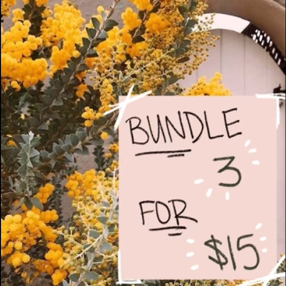 - Bundle For 3/$15
